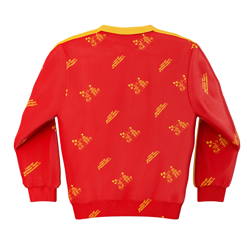 back of sweatshirt